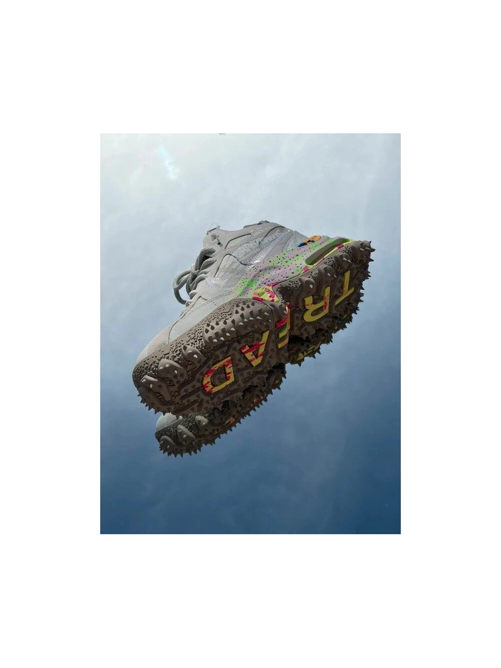 Nike Air Terra Forma X Off-White Summit White Clear Cobblestone - Taille 42
