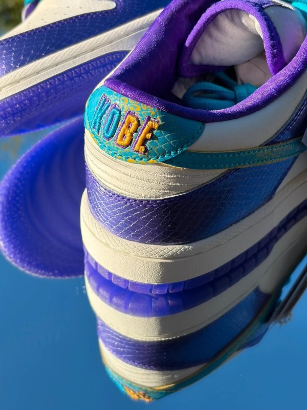 Nike Dunk Low Protro X Kobe Bryant Fierce Purple Blue Lagoon Sail - Taille 40,5 2