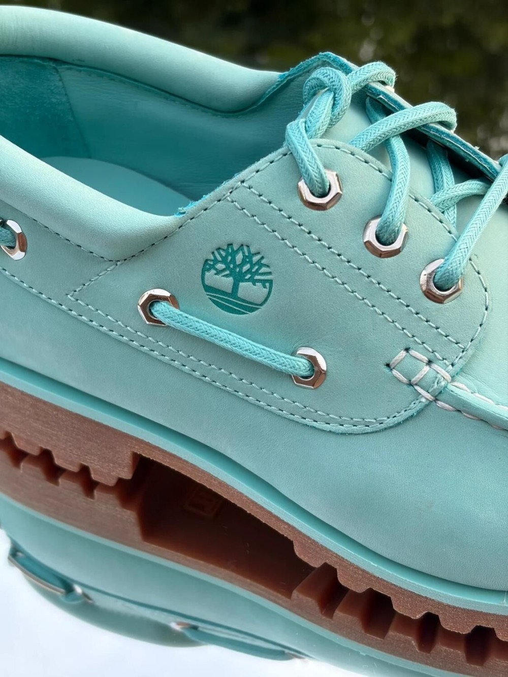 Timberland 3-Eye Lug Boat Aqua X Jacquemus - Taille 41