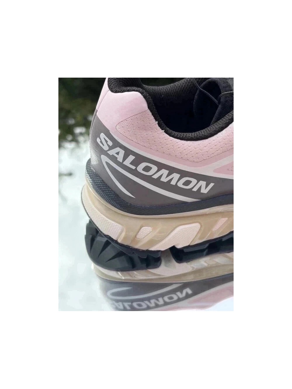 Salomon XT-6 Cloudburst Icy Pink Tapioca - Taille 47,5