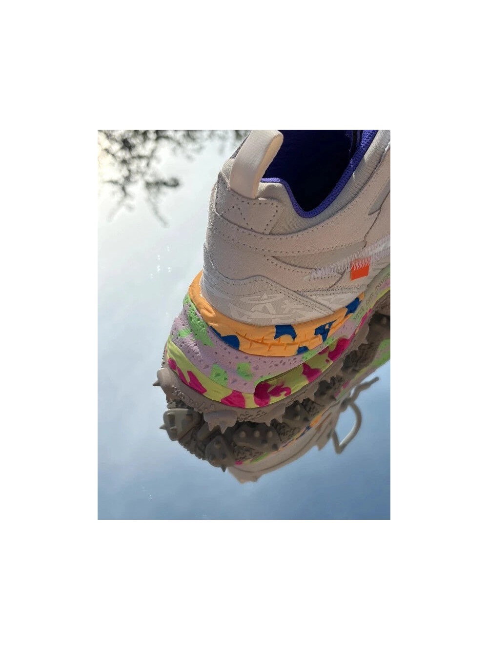 Nike Air Terra Forma X Off-White Summit White Clear Cobblestone - Taille 42