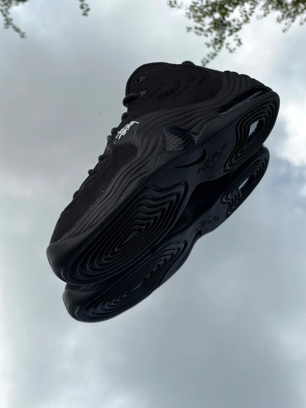 Nike Air Penny II SP Black White X Stüssy - Taille 44