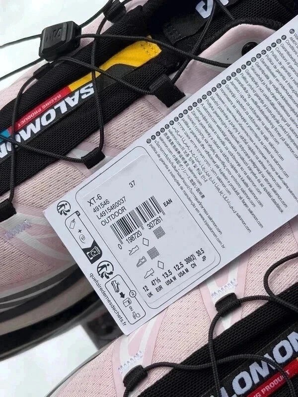 Salomon XT-6 Cloudburst Icy Pink Tapioca - Taille 47,5 2