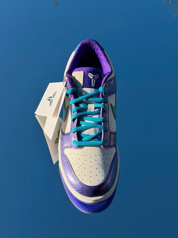 Nike Dunk Low Protro X Kobe Bryant Fierce Purple Blue Lagoon Sail - Taille 40,5 2
