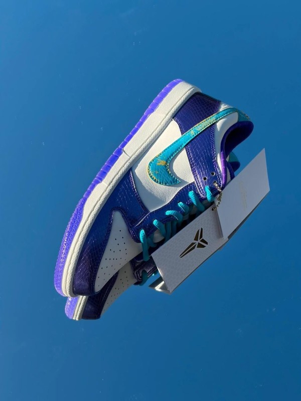 Nike Dunk Low Protro X Kobe Bryant Fierce Purple Blue Lagoon Sail - Taille 40,5 2