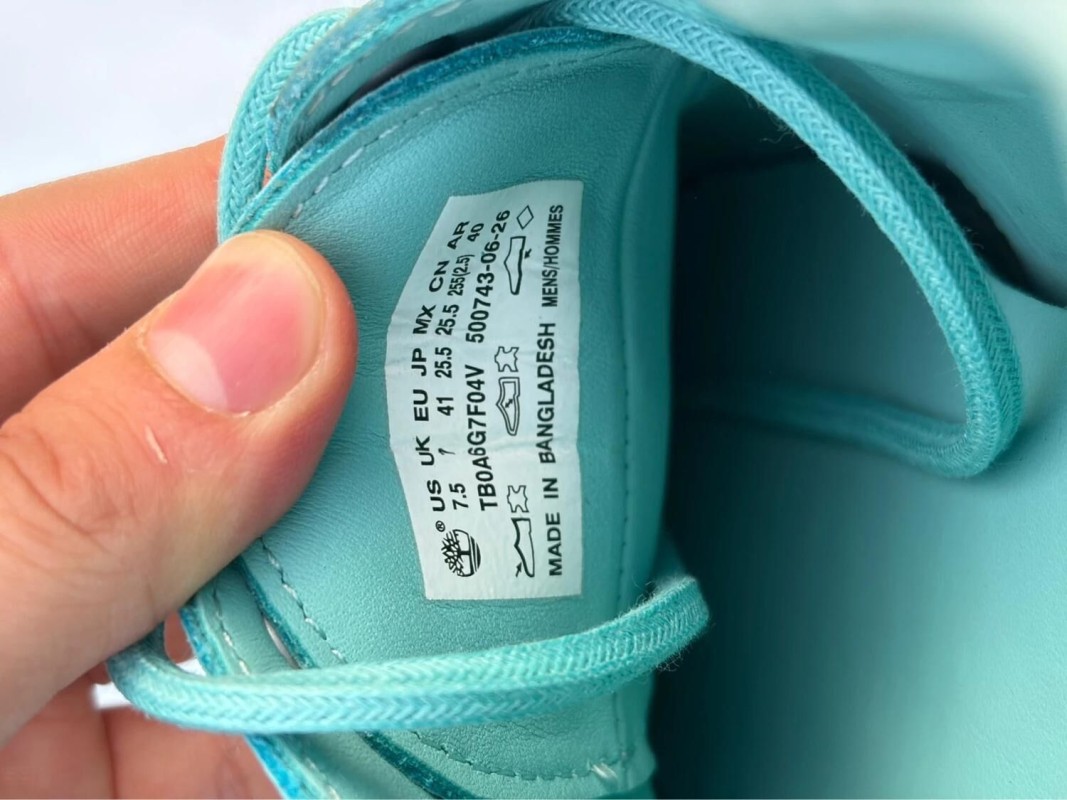 Timberland 3-Eye Lug Boat Aqua X Jacquemus - Taille 41 2