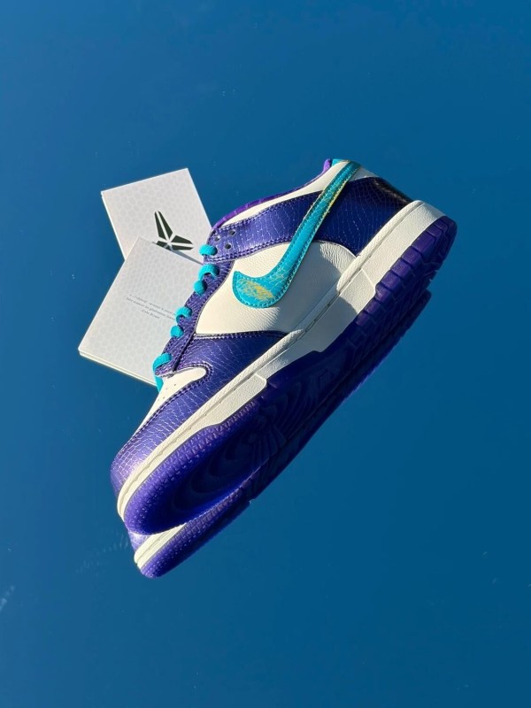 Nike Dunk Low Protro X Kobe Bryant Fierce Purple Blue Lagoon Sail - Taille 40,5 2