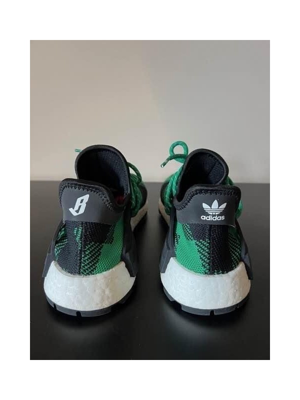 adidas NMD Hu Pharrell x BBC Green Plaid 2