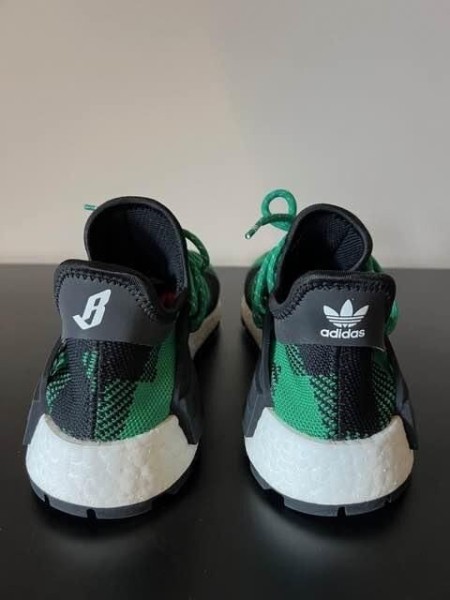 adidas NMD Hu Pharrell x BBC Green Plaid