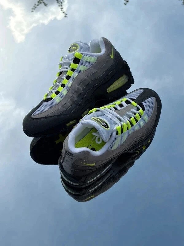Nike Air Max 95 Big Bubble Neon Yellow Black Anthracite - Taille 39
