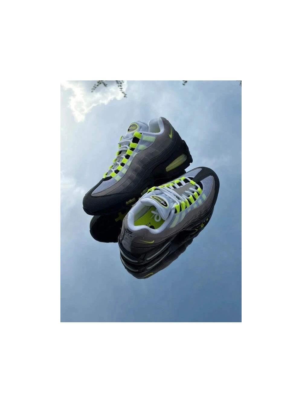 Nike Air Max 95 Big Bubble Neon Yellow Black Anthracite - Taille 39
