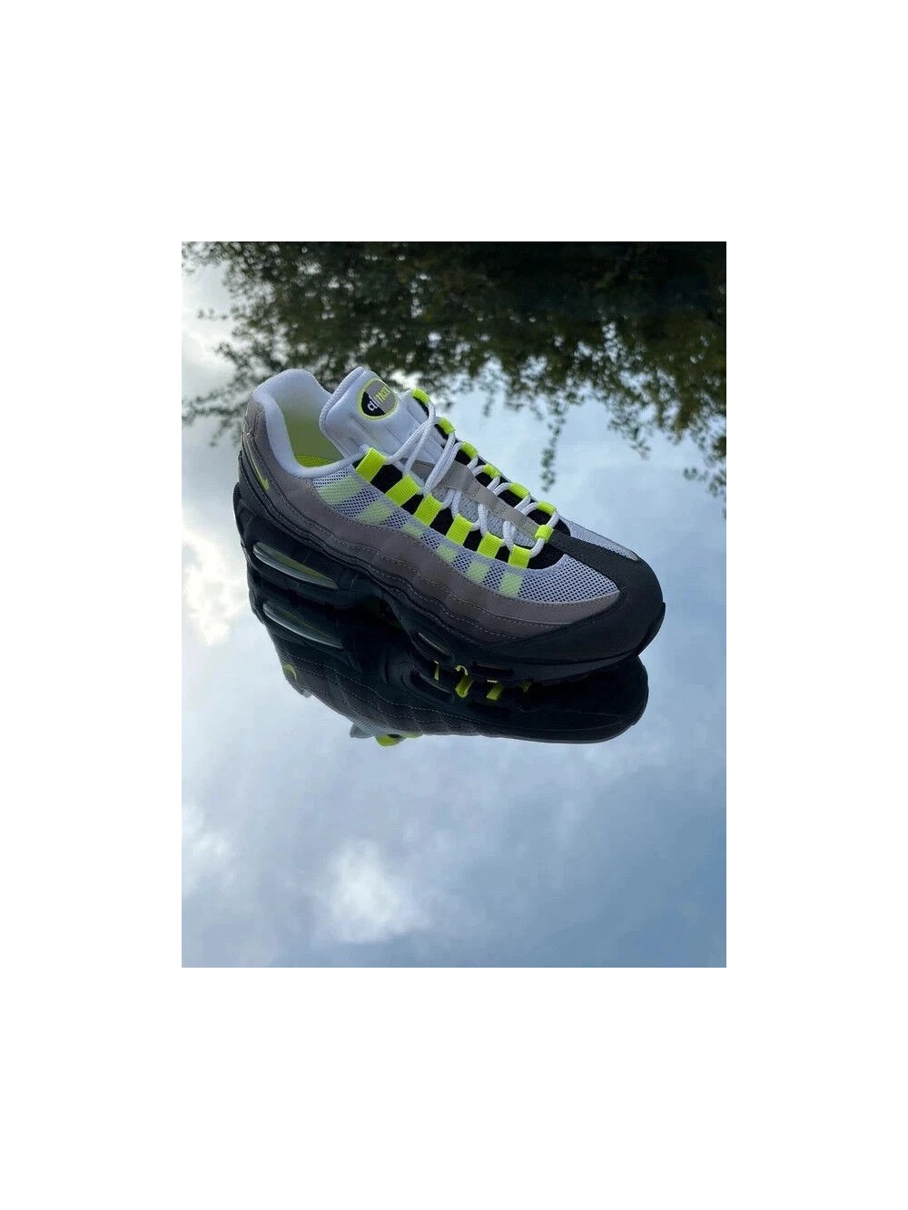 Nike Air Max 95 Big Bubble Neon Yellow Black Anthracite - Taille 39