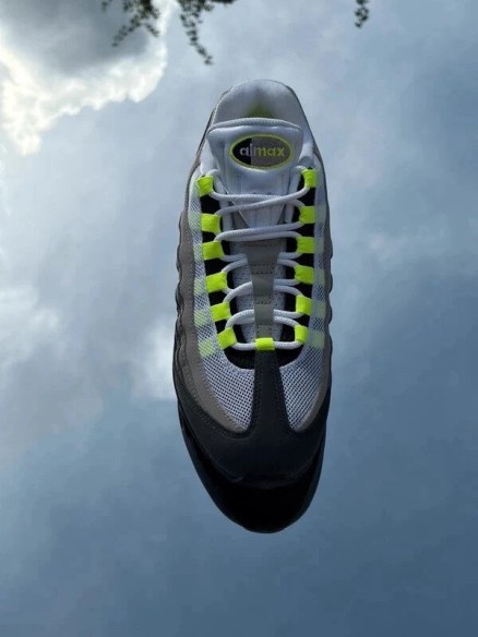 Nike Air Max 95 Big Bubble Neon Yellow Black Anthracite - Taille 39