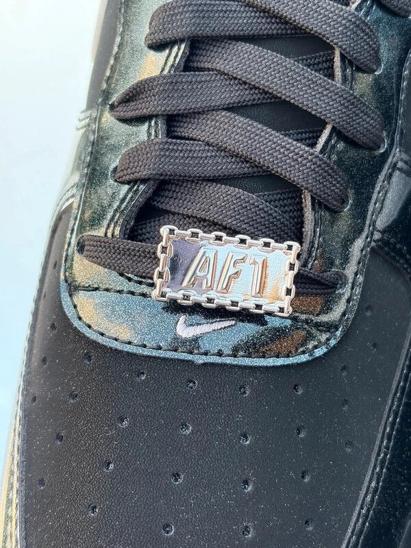 Nike Air Force 1 Low ´07 LV8 Glam Rock Black White - Taille 47 2