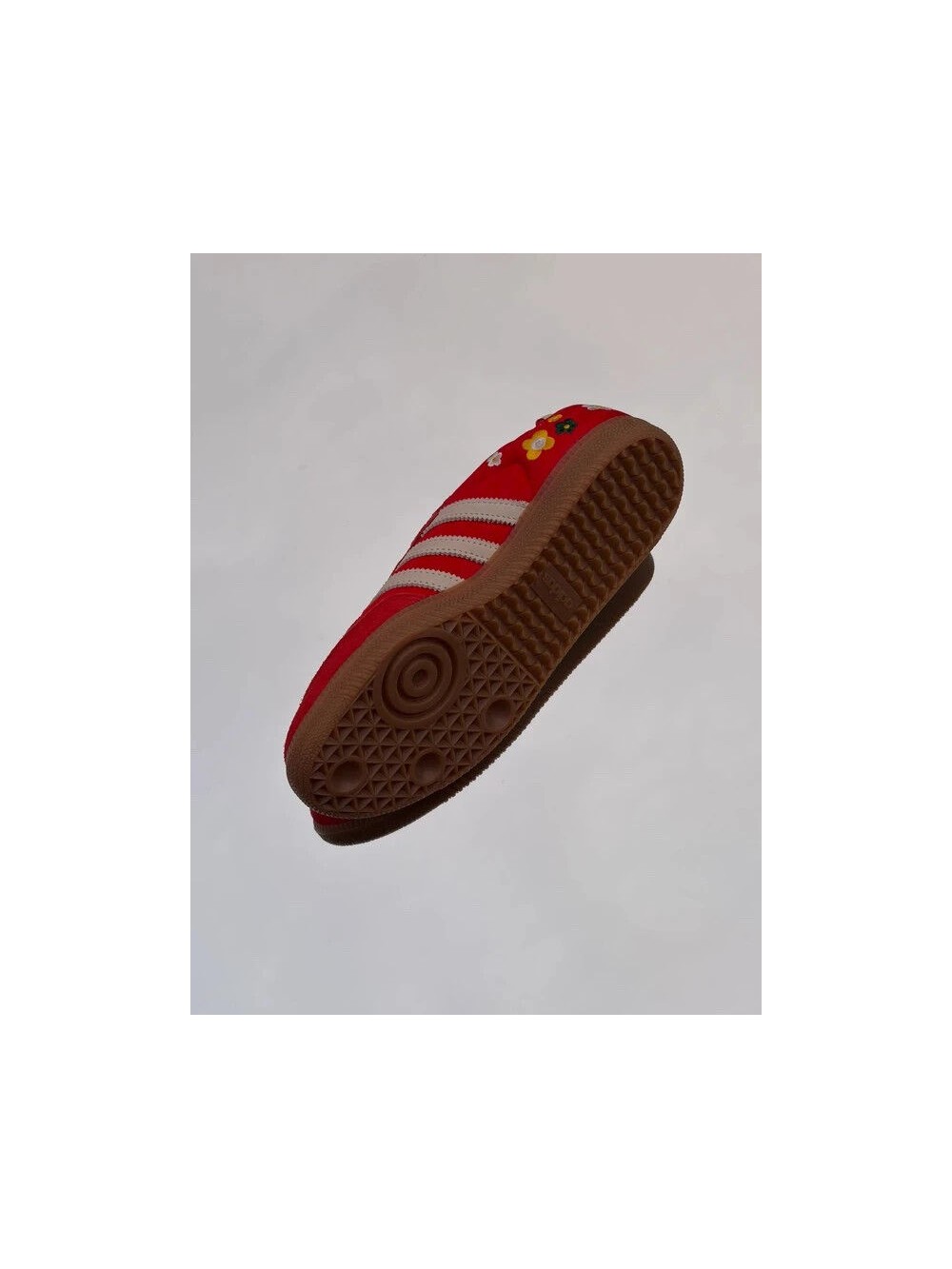 Adidas Samba OG Better Scarlet Bright Green Off White Gum X Liberty London - Taille 38