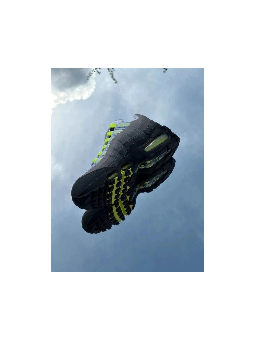Nike Air Max 95 Big Bubble Neon Yellow Black Anthracite - Taille 39