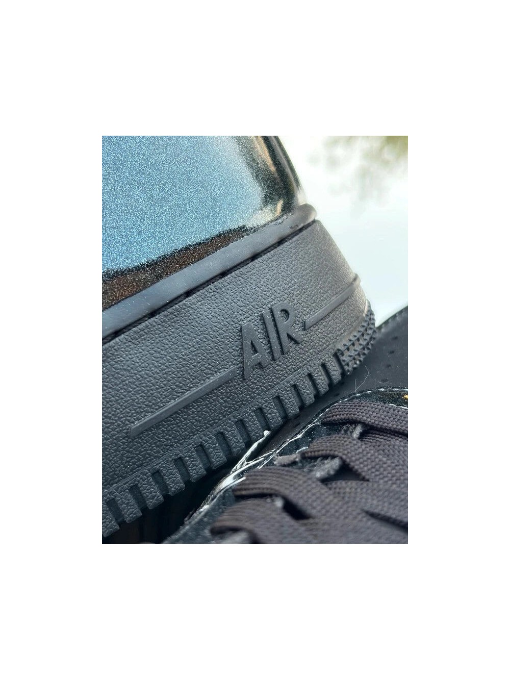Nike Air Force 1 Low ´07 LV8 Glam Rock Black White - Taille 47