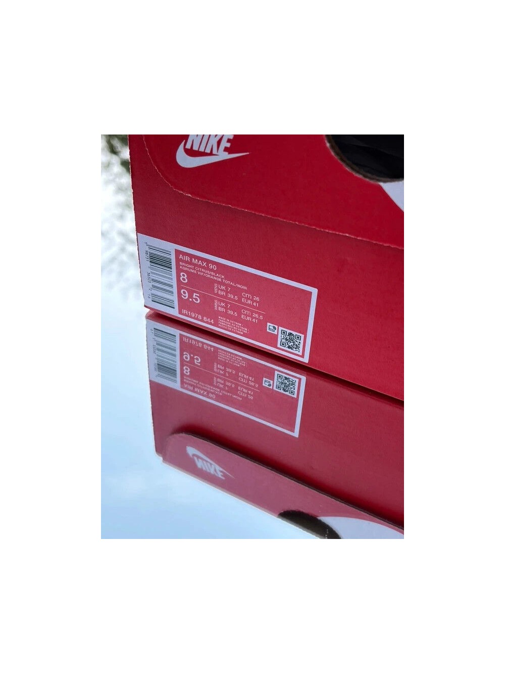 Nike Air Max 90 Bright Citrus Hypervenom - Taille 41
