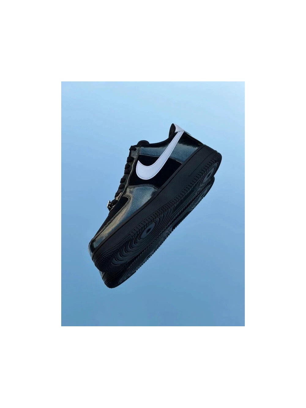 Nike Air Force 1 Low ´07 LV8 Glam Rock Black White - Taille 47