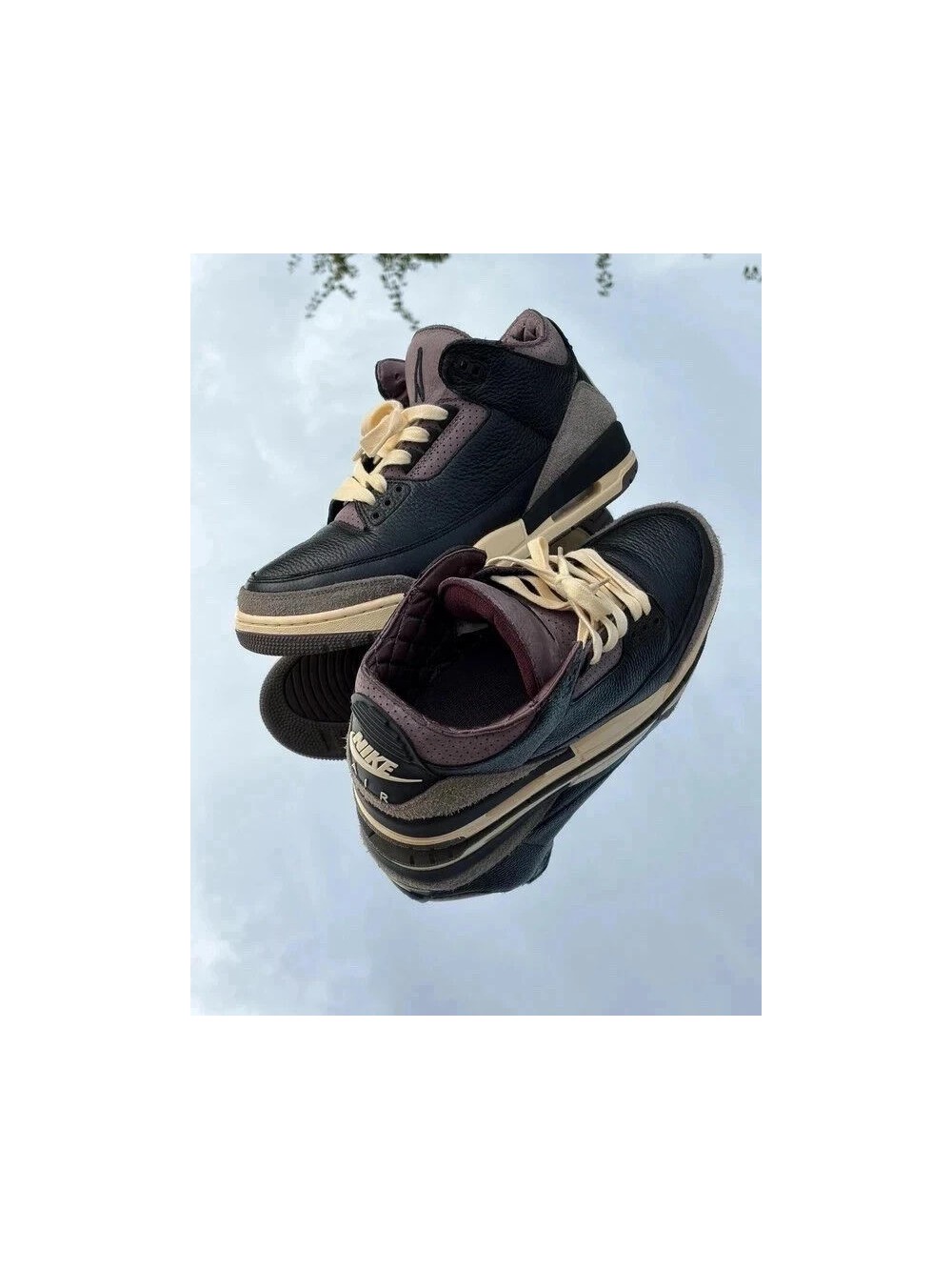 Air Jordan 3 Retro OG SP While You Were Sleeping X A Ma Manière / Black Flat Pewter - Taille 45