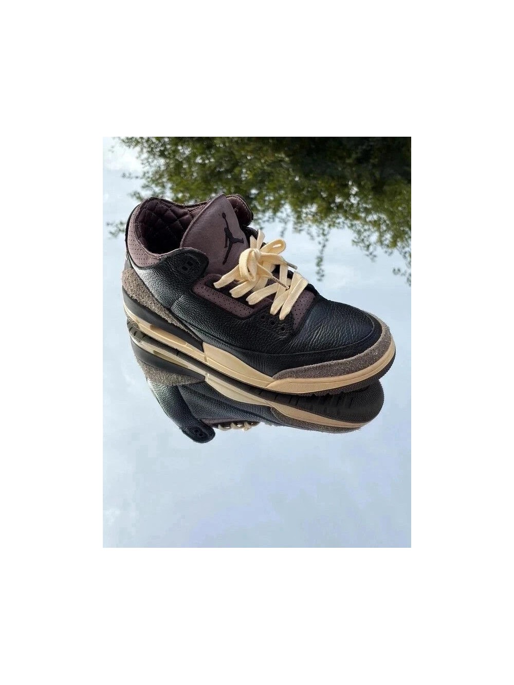 Air Jordan 3 Retro OG SP While You Were Sleeping X A Ma Manière / Black Flat Pewter - Taille 45