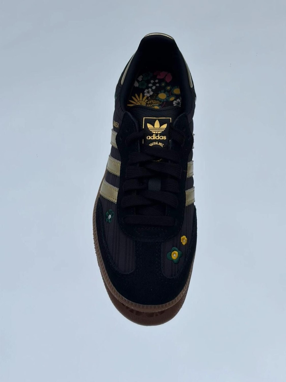 Adidas Samba OG Core Black Gold Metallic X Liberty London - Taille 36,5