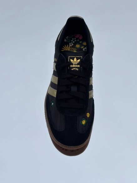 Adidas Samba OG Core Black Gold Metallic X Liberty London - Taille 36,5