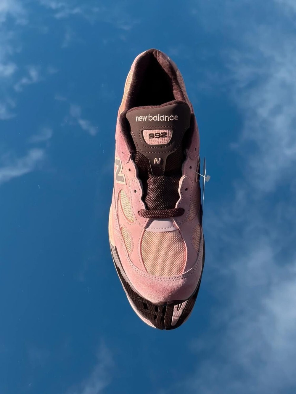 New Balance 992 Made in USA Pink Chalk - Taille 43