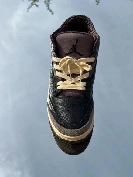 Air Jordan 3 Retro OG SP While You Were Sleeping X A Ma Manière / Black Flat Pewter - Taille 45