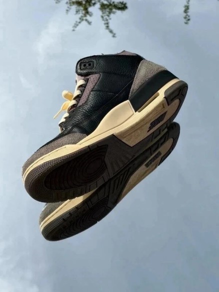 Air Jordan 3 Retro OG SP While You Were Sleeping X A Ma Manière / Black Flat Pewter - Taille 45