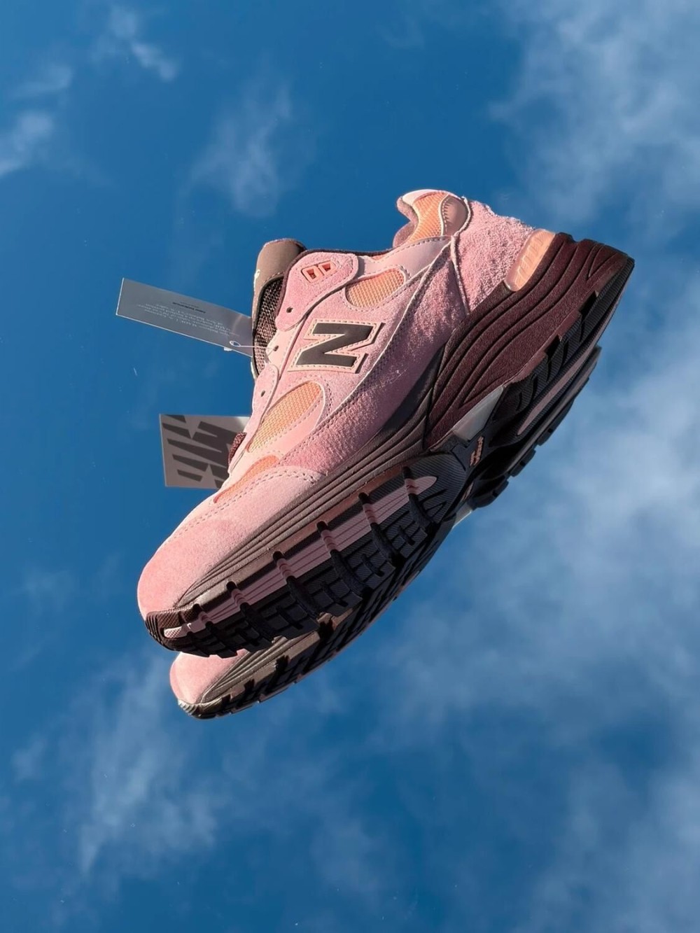 New Balance 992 Made in USA Pink Chalk - Taille 43