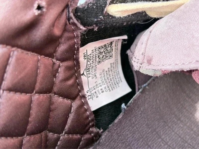 Air Jordan 3 Retro OG SP While You Were Sleeping X A Ma Manière / Black Flat Pewter - Taille 45