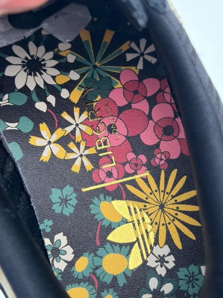 Adidas Samba OG Core Black Gold Metallic X Liberty London - Taille 36,5