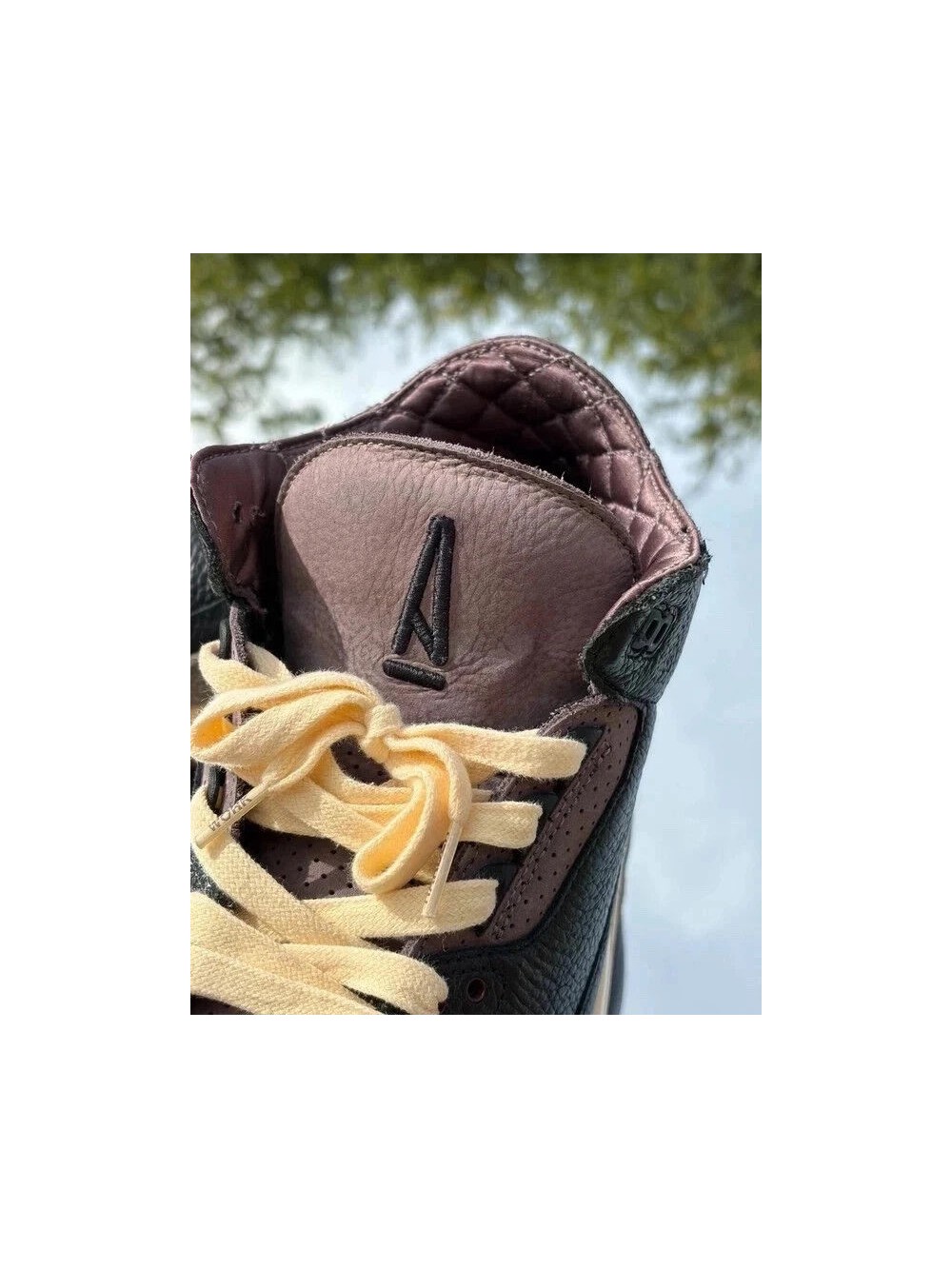 Air Jordan 3 Retro OG SP While You Were Sleeping X A Ma Manière / Black Flat Pewter - Taille 45