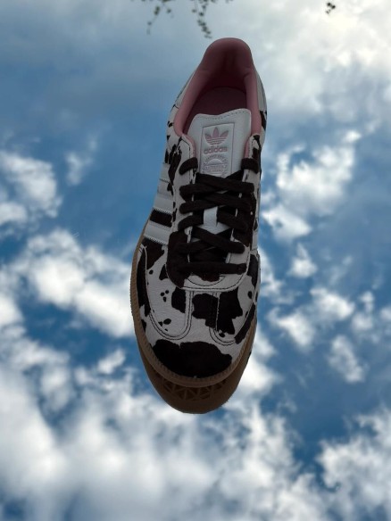 Adidas Samba OG Cow Print Dark Brown - Taille 44