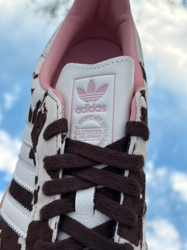 Adidas Samba OG Cow Print Dark Brown - Taille 44 2