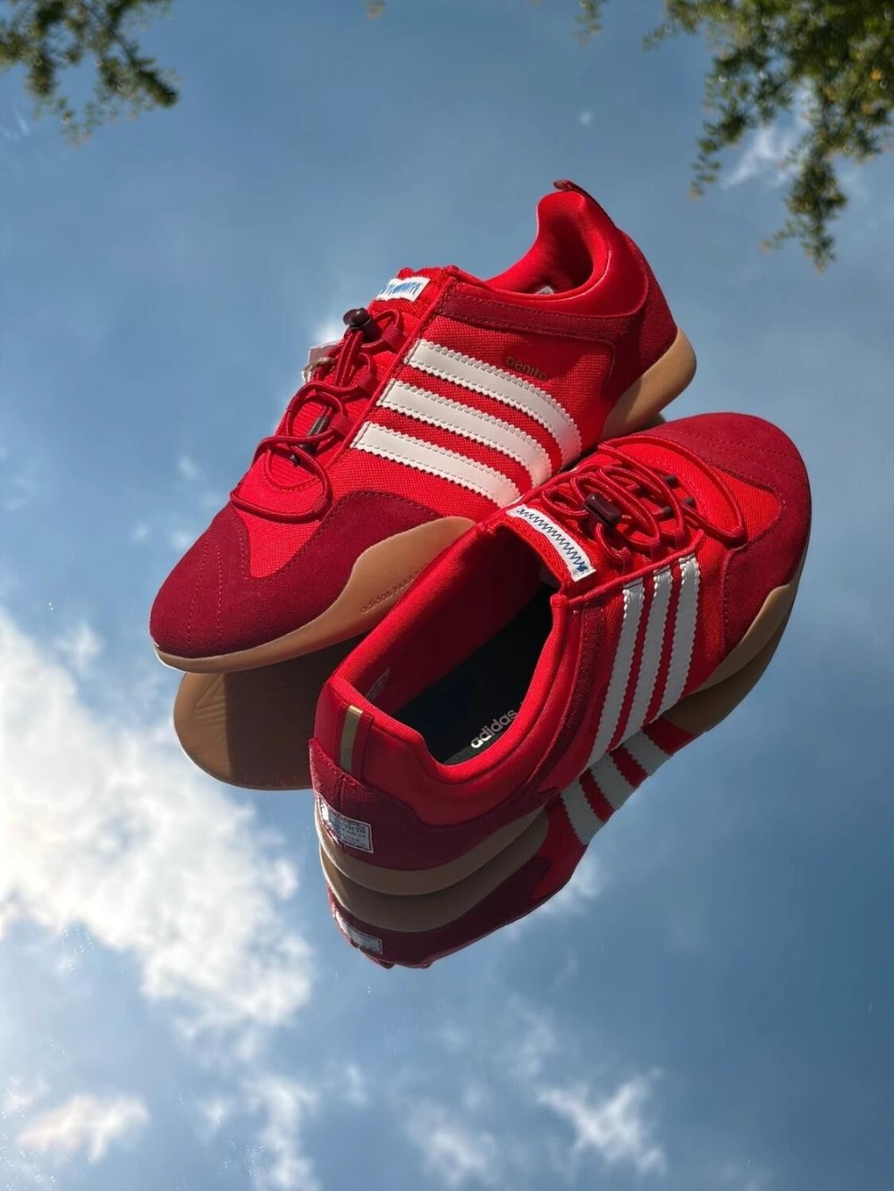 Adidas Ballerina Vivid Red X Bad Bunny - Taille 39,5