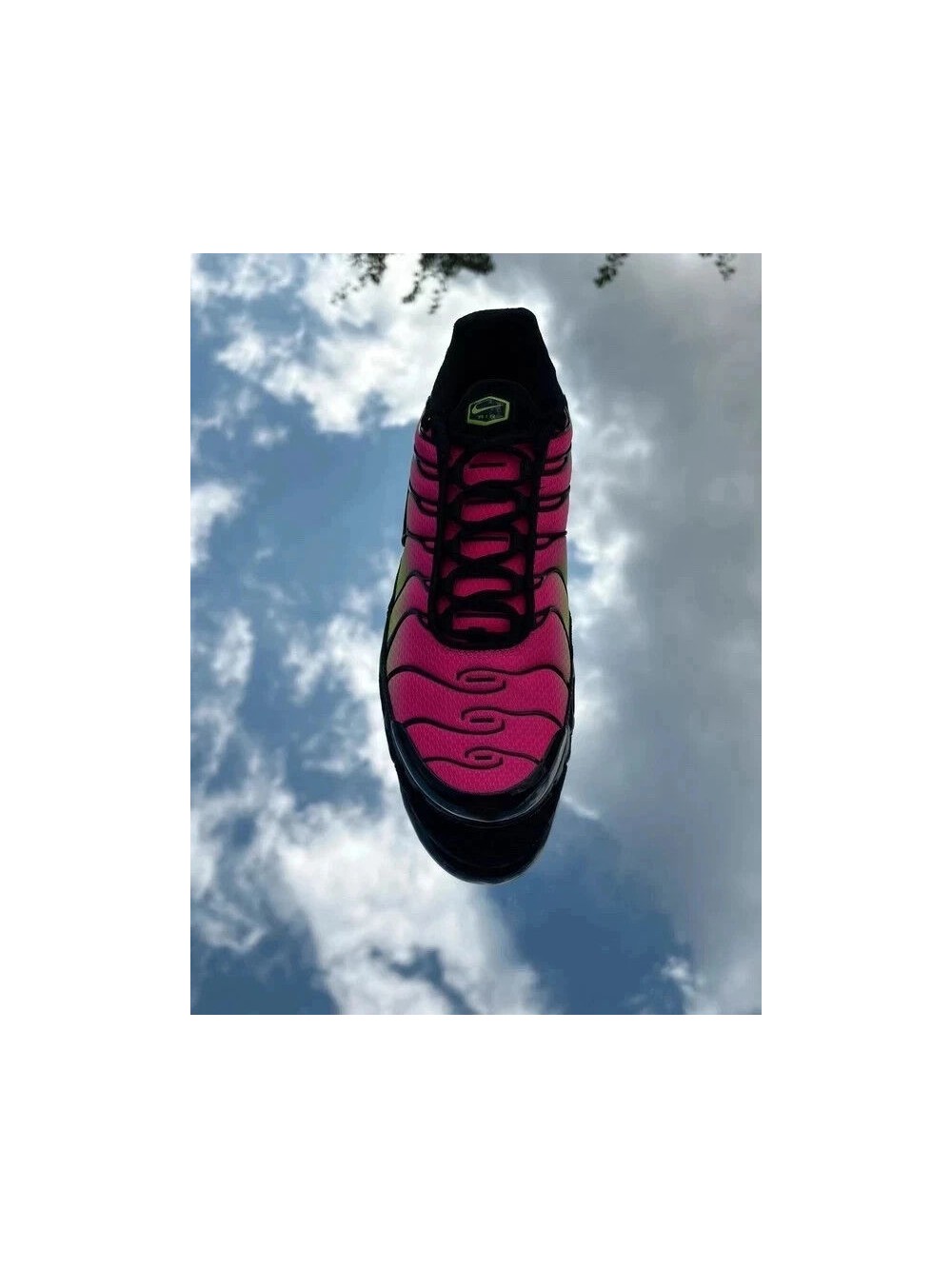 Nike Air Max Plus Black Hyper Pink Volt - Taille 42,5