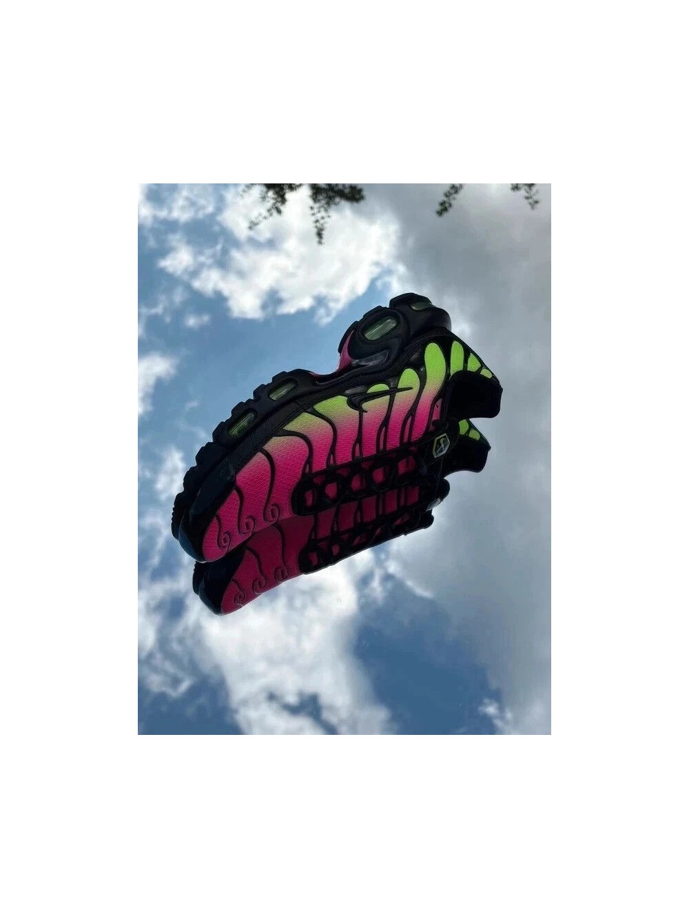 Nike Air Max Plus Black Hyper Pink Volt - Taille 42,5