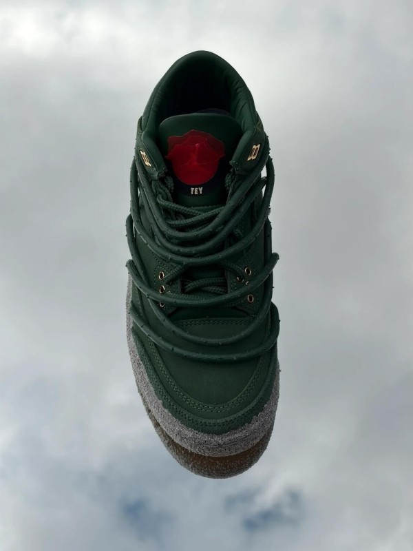 Air Jordan 3 Retro OG SP Contrete Rose X Teyana Taylor Fire Red Gorge Green - Taille 35,5 2