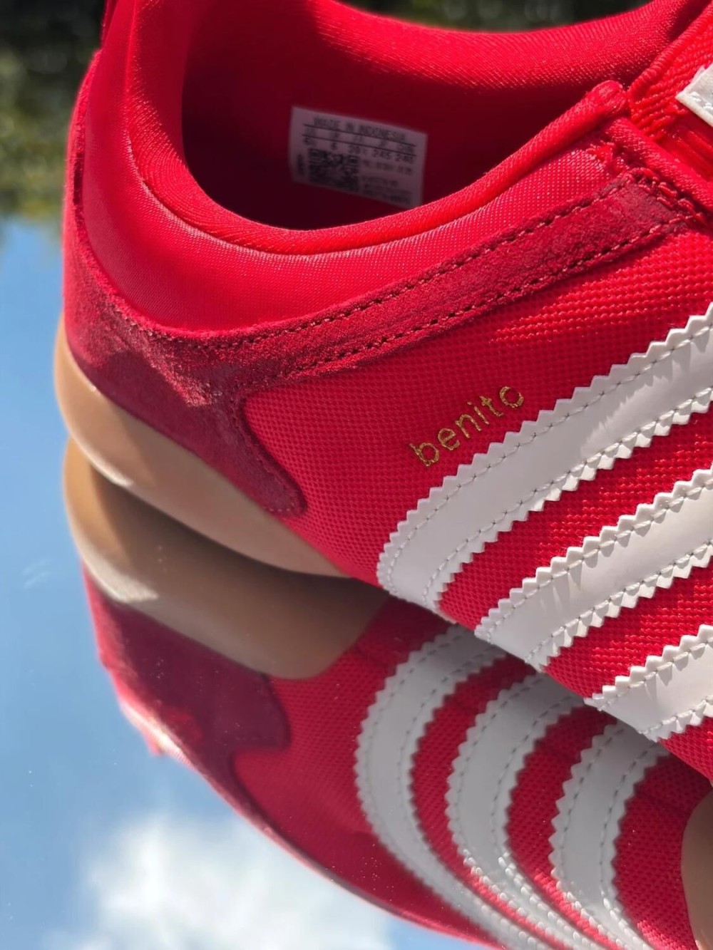 Adidas Ballerina Vivid Red X Bad Bunny - Taille 39,5
