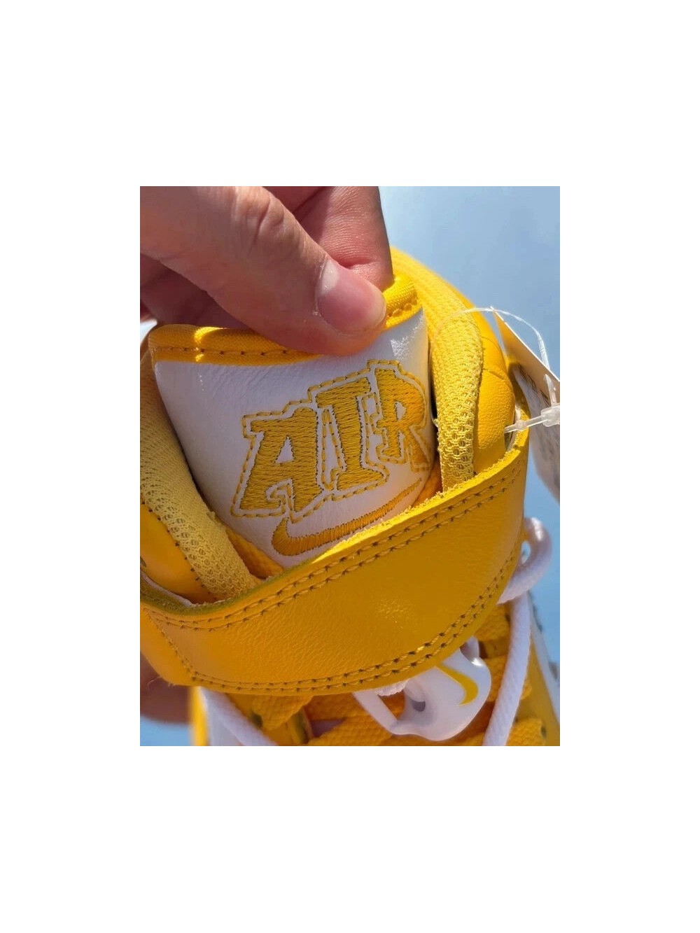 Nike Air Force 1 Mid SP X Off-White White Varsity Maize - Taille 40,5