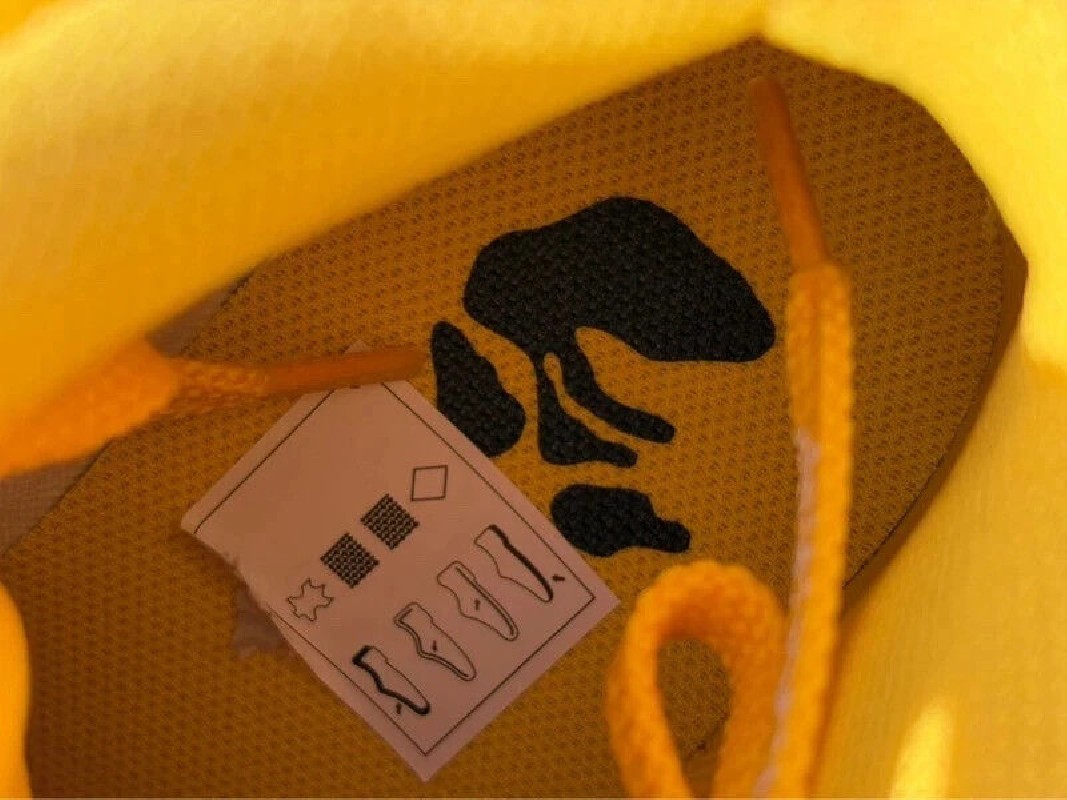 Nike Air Force 1 Mid SP X Off-White White Varsity Maize - Taille 40,5 2