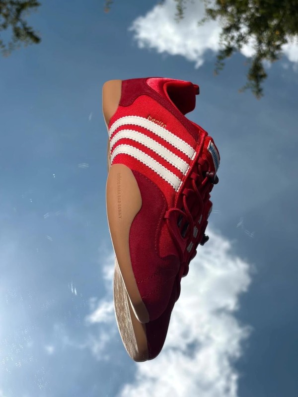 Adidas Ballerina Vivid Red X Bad Bunny - Taille 39,5 2