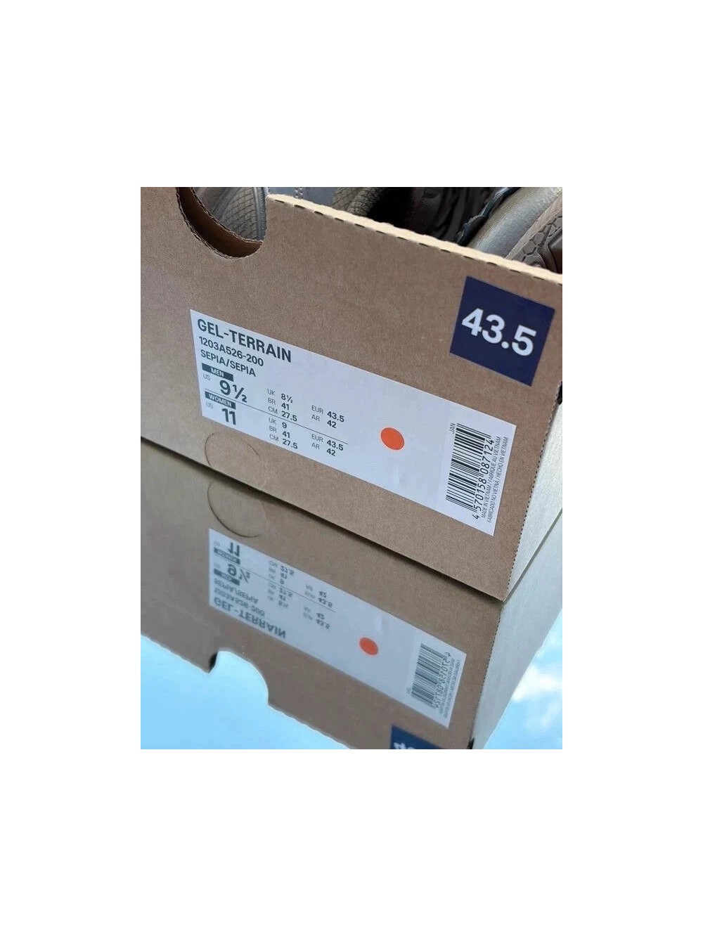 Asics Gel-Terrain Sepia X Cecilie Bahnsen - Taille 43,5