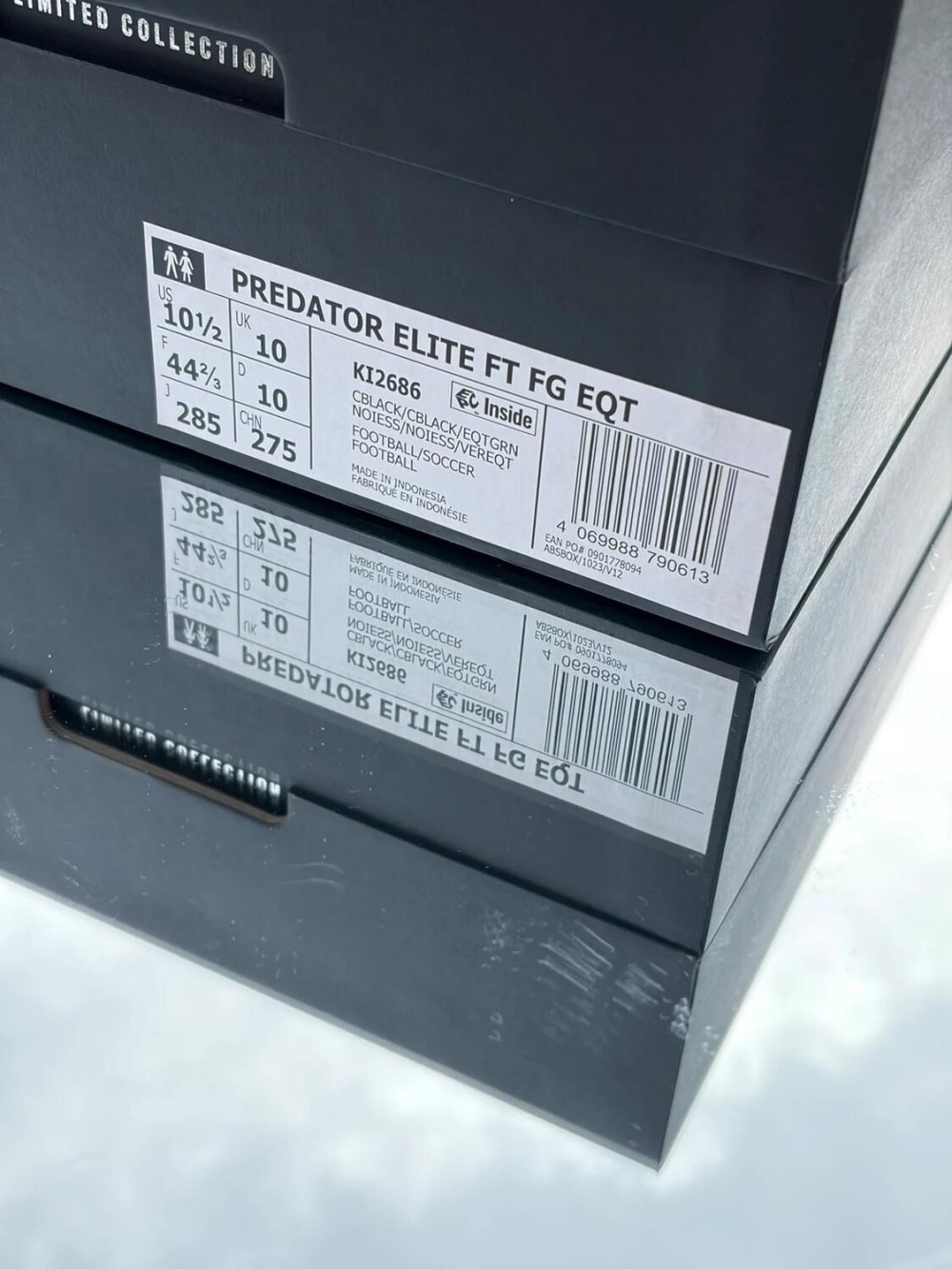 Adidas Predator Elite Foldover Tongue FG EQT 35th Anniversary - Taille 44,5