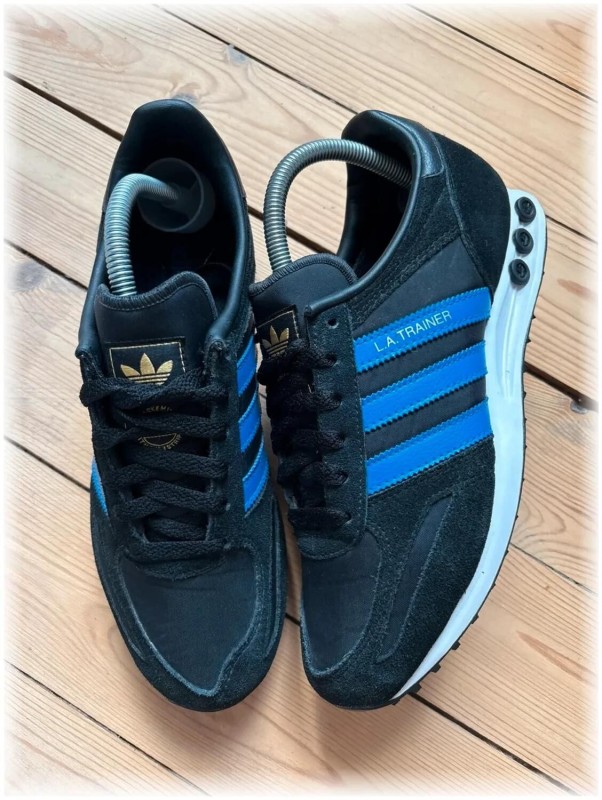Adidas L.A. Trainer Black Blue - taille 41 1/3