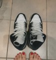 Jordan 1 Reverse Swoosh Portées