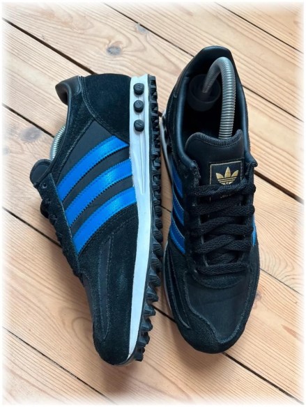 Adidas L.A. Trainer Black Blue - taille 41 1/3