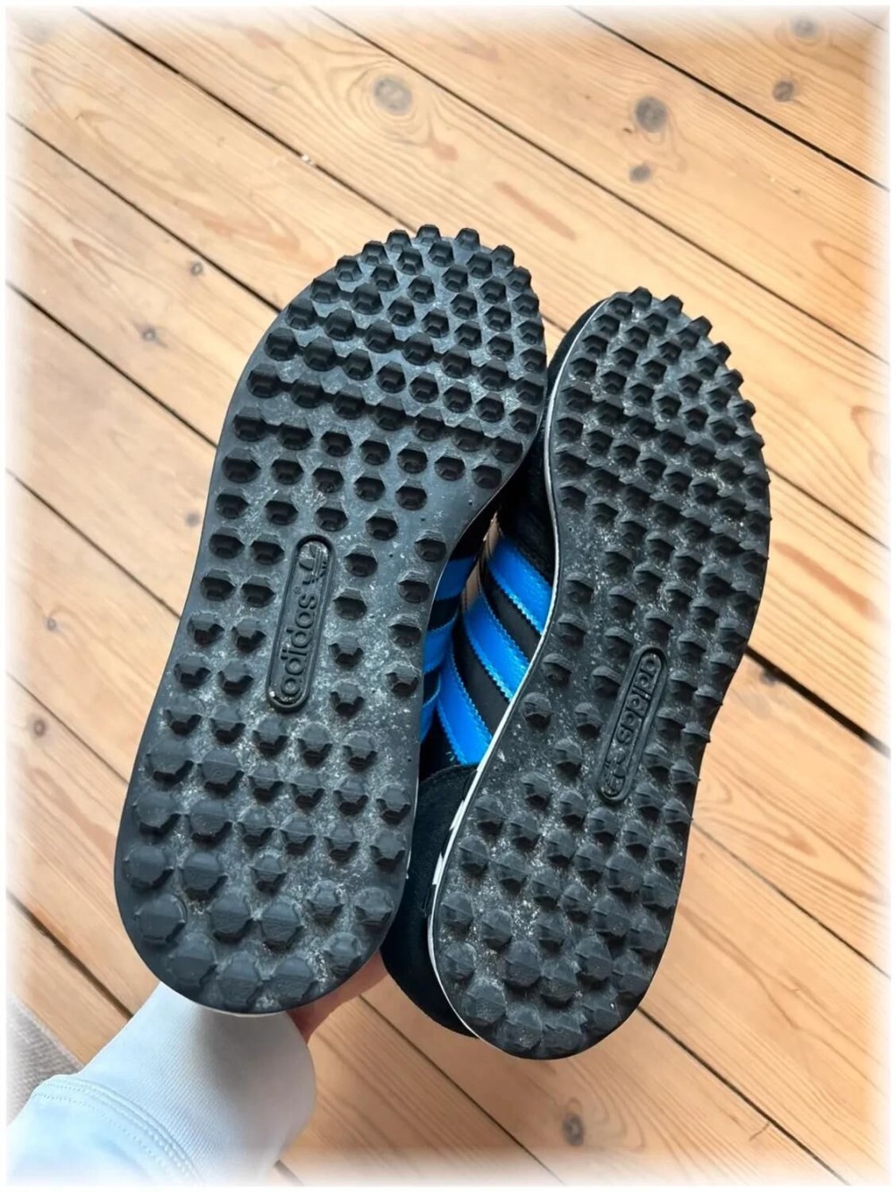 Adidas L.A. Trainer Black Blue - taille 41 1/3
